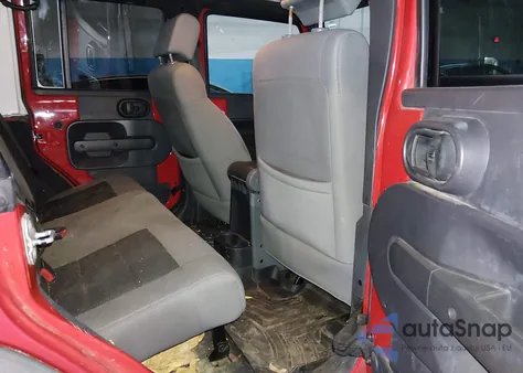 2010 Jeep Wrangler Unlimited Rubicon из США, поврежденный, VIN 1J4BA6H1XAL104981